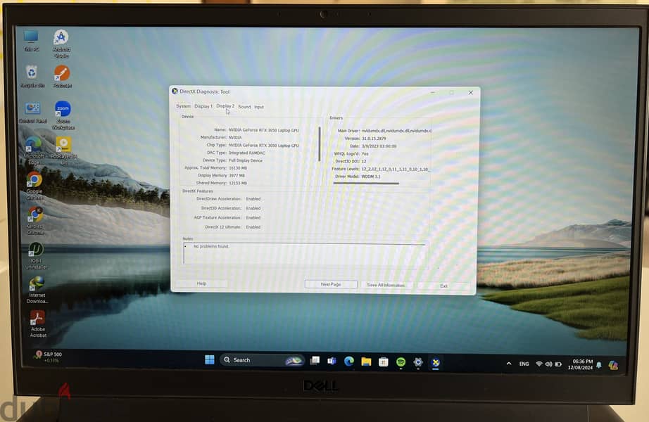 Dell G15 5511 11th gen - with RTX 3050 2