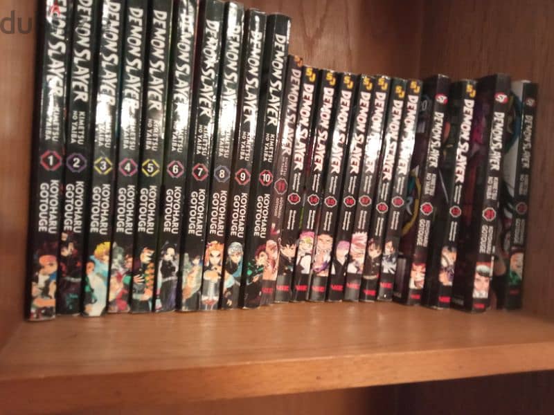 all demon slayer manga books 1-23 0