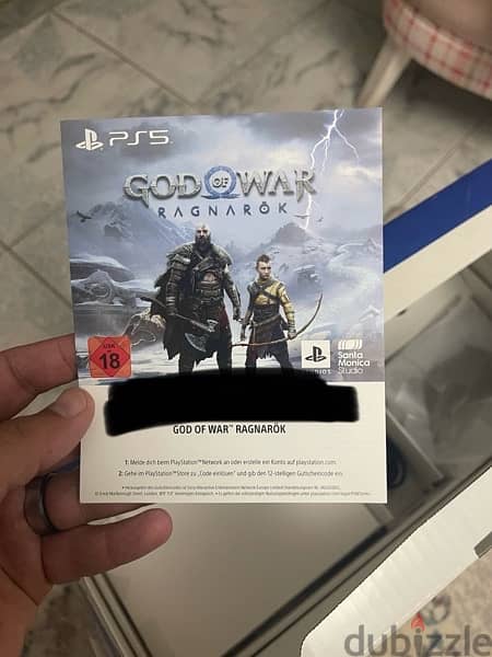 playstation 5 CD ( god of war version ) 3