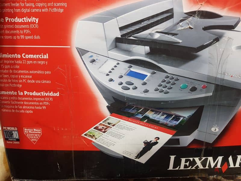 Lexmark all in one printer and scanner and fax 0