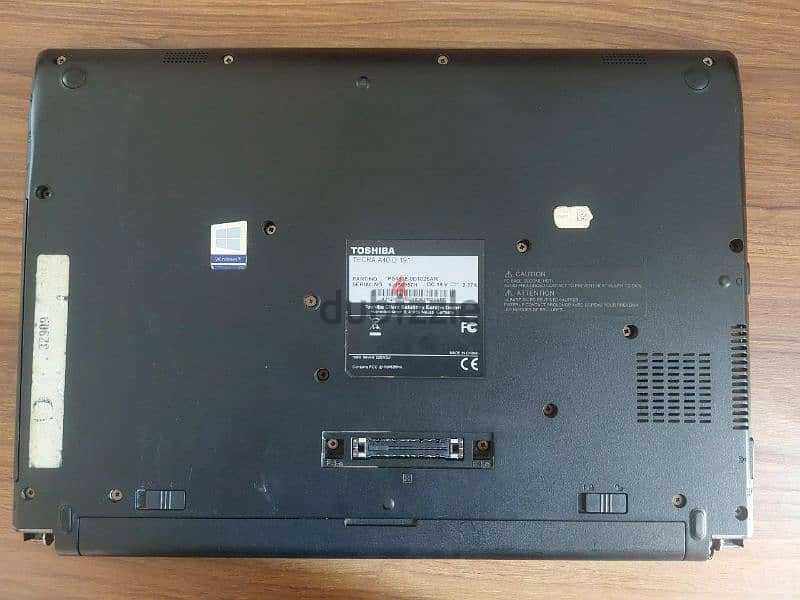 Toshiba Tecra i7 7th gen 8 ram 120 ssd evo + 500 hdd 9