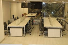 خلية عمل _ Work Station _ وورك استيشن _بارتيشن_مجموعه مكاتب_partition