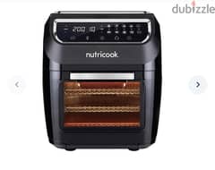 NutriCook Oven Fryer Without Oil 1800 Watt 12 Liter Black