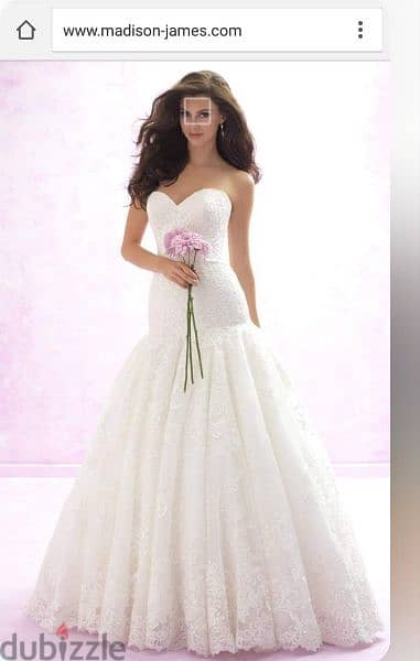 wedding dress فستان زفاف 1