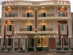 Apartment for sale in Narges Villas, Fifth Settlement, New Cairo, ground floor with private entrance,Ready to move, installments 0