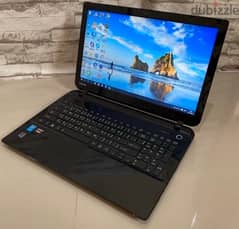 حالتة زيرو لاب توب توشيبا Toshiba Core i5 بكارتين شاشة لالعاب والبرام