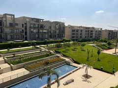 For sale Apartment168m with Down payment and installments fully finished view landscape prime location in Almarasem Fifth square 0