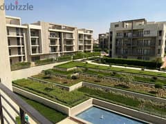 Apartment144m for sale fully finished view landscape prime location under market price in Almarasem 0