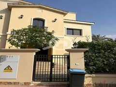 Semi-furnished twin house for rent in Uptown Cairo Compound 0