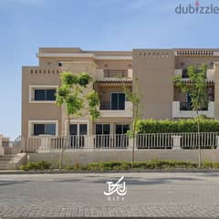 4 Bedroom duplex with double view for sale with 8 year installments on Suez Road in Taj City New Cairo 0