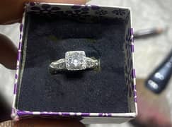 silver ring for women (new) (خاتم فضه حريمي (جديد