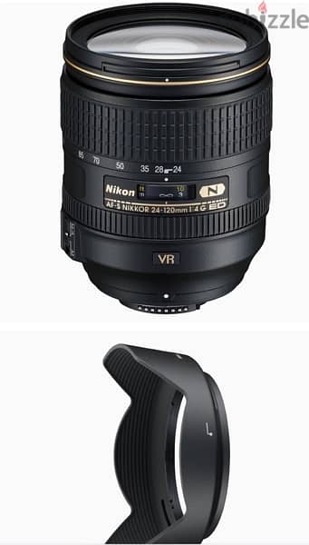 عدسة نيكون AF-S NIKKOR مقاس 24-120 مم F4 G ED VR 3