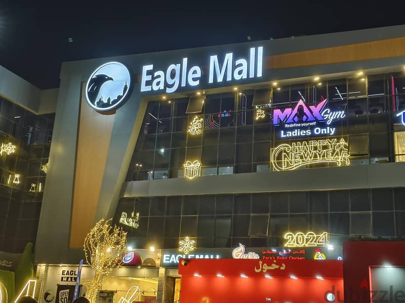 محل 45م للبيع بأرقى مول Eagle Mall 0