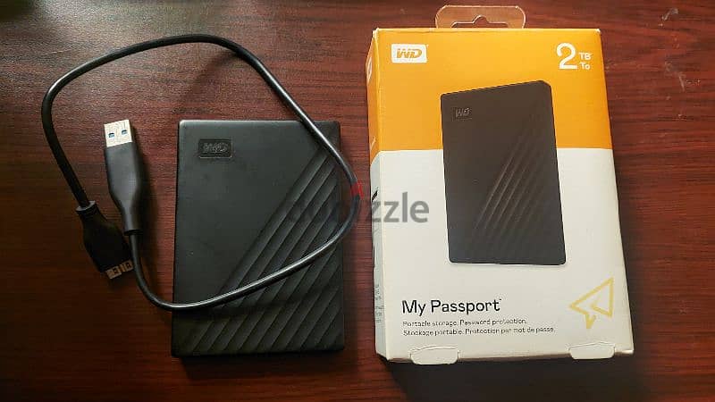 اكستيرنال هارد ويسترن ديجيتال 2 تيرا Western Digital My Passport 2TB 0