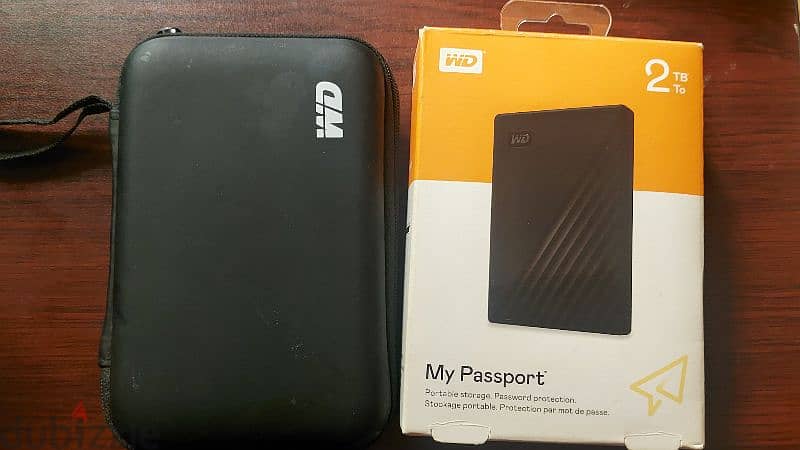 اكستيرنال هارد ويسترن ديجيتال 2 تيرا Western Digital My Passport 2TB 1