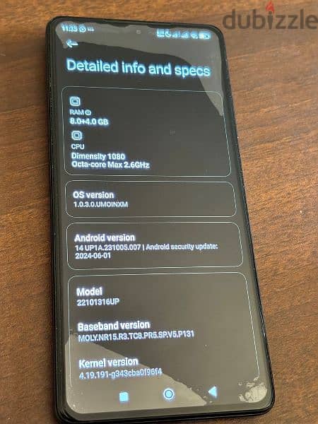 Xiaomi note 12 pro plus 256 GB 3