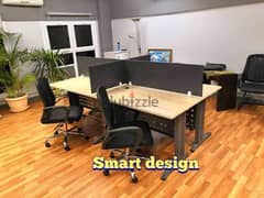 خلية عمل _  Work Station _ بارتيشن مكاتب _ Partition  
خشب mdf اسباني 0