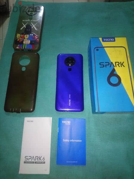 Tecno Spark 6 بالعلبه 1