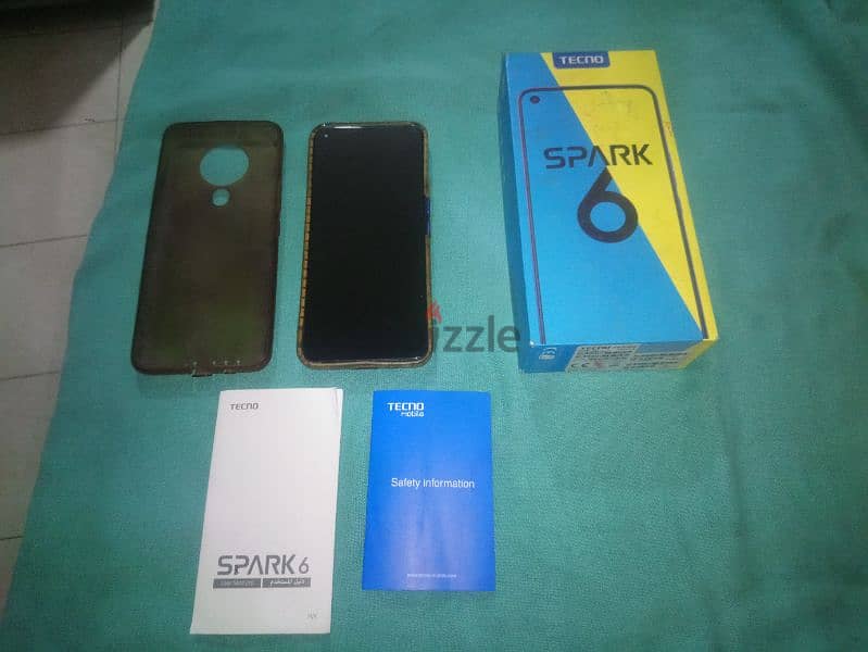 Tecno Spark 6 بالعلبه 2