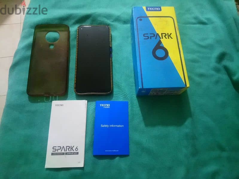 Tecno Spark 6 بالعلبه 5