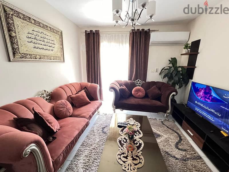 شقة للإيجار المفروش في الرحاب | A Fully-furnished apartment in Rehab 10