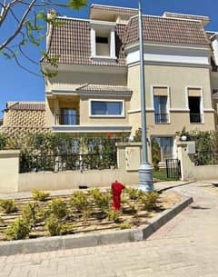 لسرعة البيع فيلا مميزه في كمبوند سراي مطلوب كاش 2مليون بفيو مفتوح For a quick sale, a special villa in Sarai Compound, cash required of 2 million, wit 0