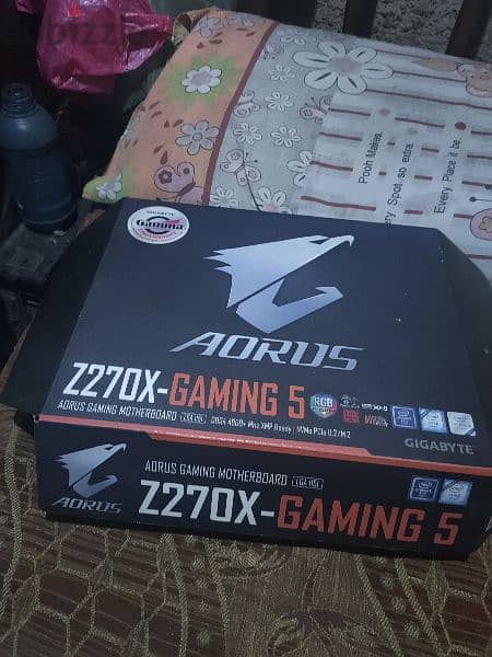 مازربوردجيجابايت اورس z270جيمنج 5 0