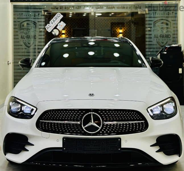 مرسيدس E200 2023 AMG زيرو اعلي فئة ادفع 1,800 وقسط الباقى بأقل فوائد 8