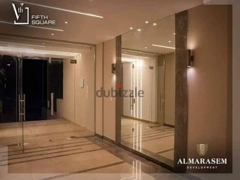 شقه 130م للبيع متشطبه بسعر ممتاز في المراسم فيفث سكوير Fifth Square 17