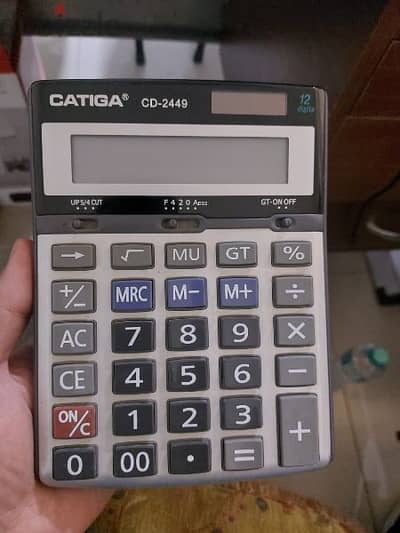 CATIGA calculator CD-2449 آله حاسبة ماركة كاتيجا