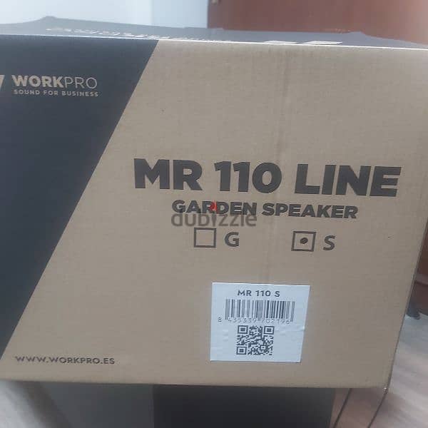 سماعه حديقه Work Pro - MR 110 S LINE, Rock Shape Garden Speaker 2