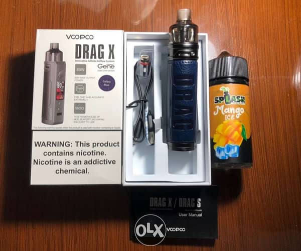 Vape, VOOPOO Drag X 80W + free liquid - Other Items - 185038377