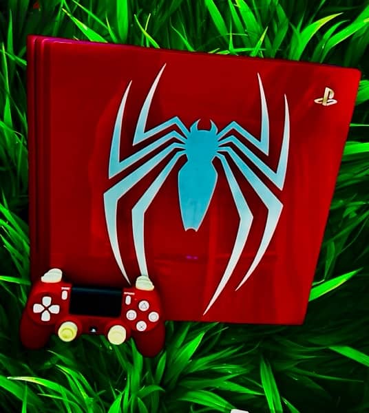 PS4 pro limited edition ( spider man ) 1 Tira soft 10.5 3