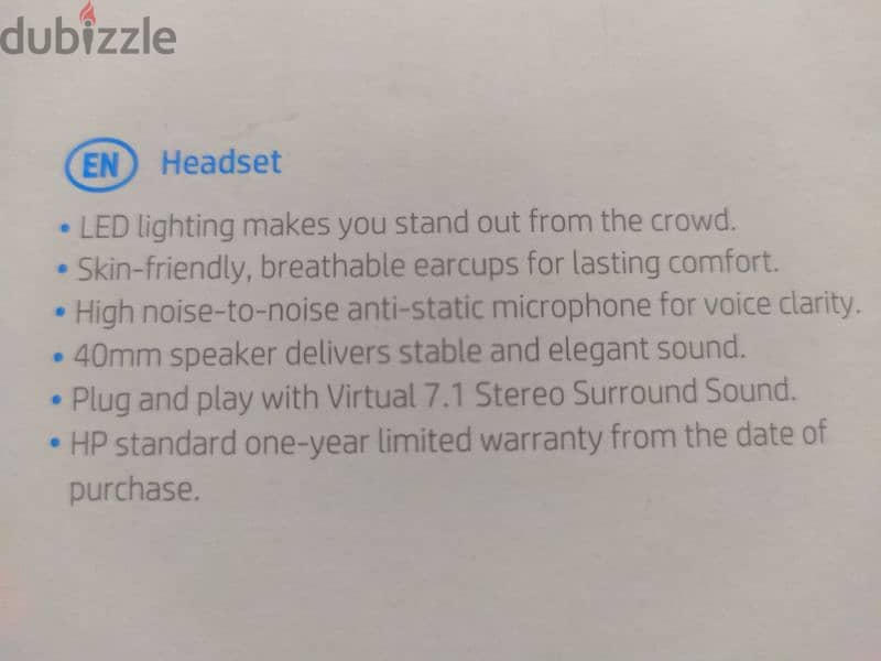 HP Gaming Headset H220GS.     headphone 4