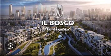 Apartment for sale ready to move  in IL BOSCO  In New Capital Administrative  182 m