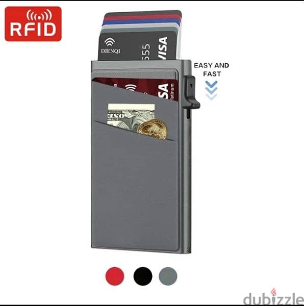 محفظة كروت ائتمانية RFID 0