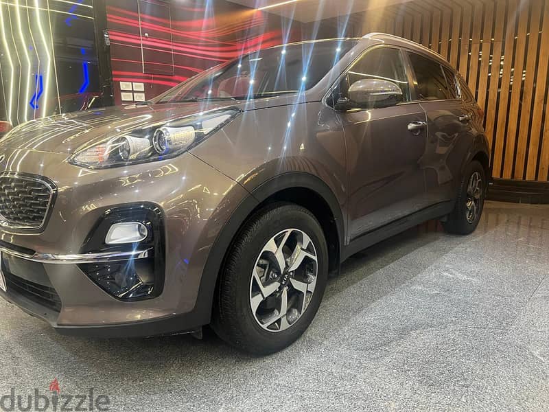 Kia Sportage High Line 2019 سبورتاج هاي لاين  صيانات توكيل الي 100 كم 1