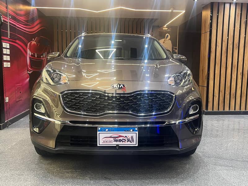 Kia Sportage High Line 2019 سبورتاج هاي لاين  صيانات توكيل الي 100 كم 2