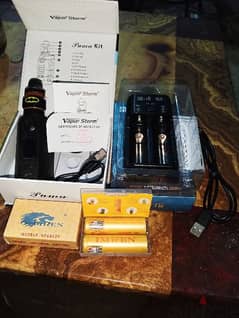 Vap buma kit 200 تنك لوتوس  Imrenبطريات  Sottoشاحن اصلي