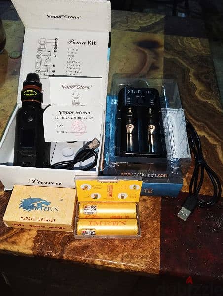 Vap buma kit 200 تنك لوتوس  Imrenبطريات  Sottoشاحن اصلي 0