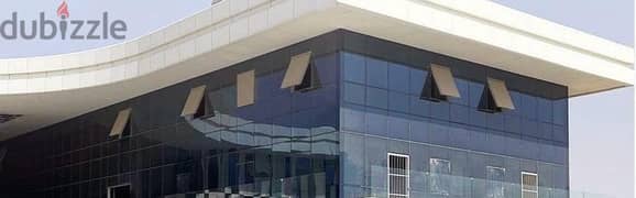 Office Frontage- prime location- well known mall - El Sheikh Zayed - core & shell - rent 0