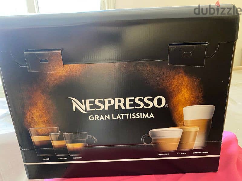 new nespresso gran lattissima Special offer مكنه قهوه جديدلم تستخدم 4