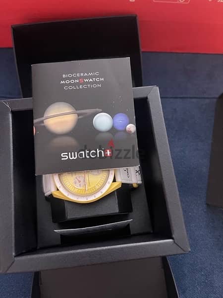 original omega x swatch mission to the sun 1