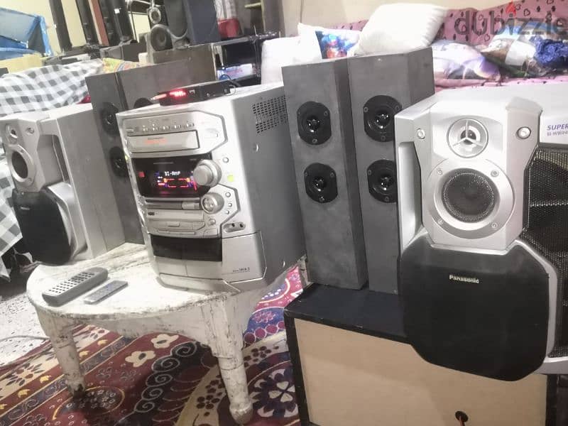 باناسونيك مسرح وهاى فاى وصب 8500w, معاه ريموت واريال 0