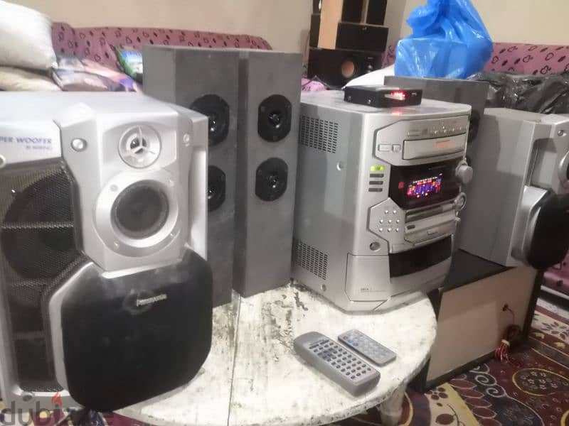 باناسونيك مسرح وهاى فاى وصب 8500w, معاه ريموت واريال 1