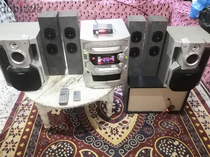 باناسونيك مسرح وهاى فاى وصب 8500w, معاه ريموت واريال 2