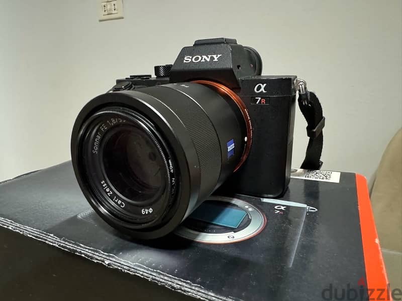 sony a7r2 with FE 1.8/55 lens  like new slightly used 2