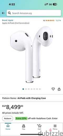 Apple AirPods 2nd generation New Sealed