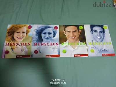 كتب MenschenA1 اصليه من Goethe institute مع الCD