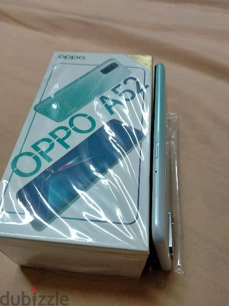 oppo a52 128/4+3 كسر زيرو بلمعه الجديد 7